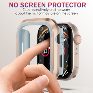 เคสโลหะกันกระแทกหุ้มเกราะสำหรับ <span class=keywords><strong>Apple</strong></span> <span class=keywords><strong>Watch</strong></span> Series ultra 49mm <span class=keywords><strong>40</strong></span> 41 44 45 <span class=keywords><strong>mm</strong></span> กรอบนาฬิกาสมาร์ทซีรีส์10 Protector - Product Image 4