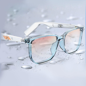 Lunettes intelligentes sans fil avec haut-parleur Bluetooth, lunettes de soleil audio, commande tactile pour les sports de plein air, hommes et femmes - Product Image 1
