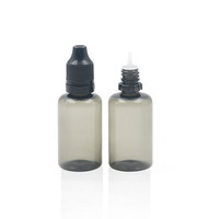 Usine Squeeze Child Proof Safe Cap UV 5ml 10ml 15ml 20ml 30ml 50ml 100ml 1oz .5oz PE LDPE Medical Eye Drop Bouteille en plastique noir opaque