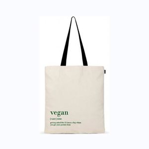 Bolsa de Muselina con Logotipo Personalizado, Impresión Digital, Bolsa de Lona de Algodón para Compras, Estilo con Patrón de Letras - Product Image 3