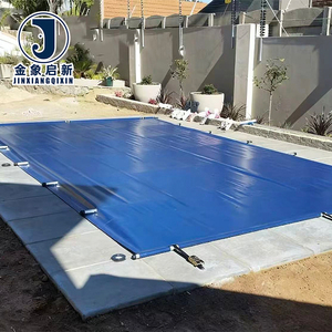 Bâche <span class=keywords><strong>de</strong></span> piscine en PVC anti-déchirure, bâche <span class=keywords><strong>imperméable</strong></span> robuste pour la protection des piscines extérieures 4x8m 5x10m 6x12m - Product Image 1