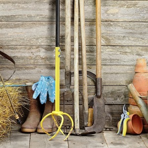 Aérateur de sol manuel pour jardin, outil de perforation pour gazon, aérateur de pelouse, pelle à trous pour ameublir le sol, entretien de jardin et aménagement paysager - Product Image 5