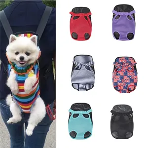 Outdoor Camouflage Travel Mesh zaino traspirante Pet Dog Carrier Bag per cani di piccola taglia gatti Chihuahua