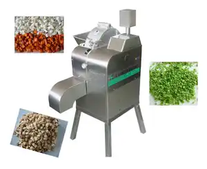 Stainless steel high speed vegetable cube dicing machine/fruit and vegetable dicing machine