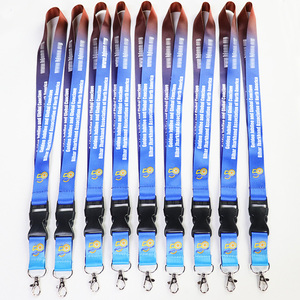 Promote Your Brand Durable Event Lanyards Featuring Breakaway Clips and Custom Card Printing