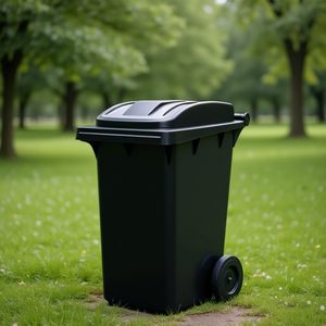 Coperchio Nero per Contenitore Rifiuti da 200 L FG460900BLA - Product Image 3