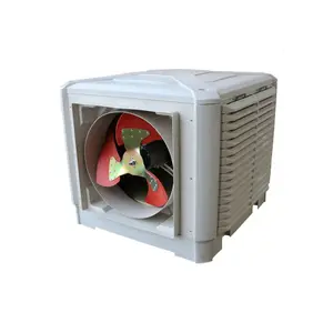 Industrial evaporative Water Cooled Air Conditioner Wet Curtain Air Cooler for green house