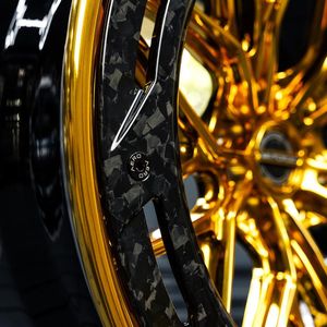 Cerchi Forgiati in Due Pezzi con Bordo Profondo Concavo 18" 19" 20" 21" 22" Pollici Oro Cromato 5x120 5x114.3 5x130 Ruote di Lusso per <span class=keywords><strong>BMW</strong></span> - Product Image 2