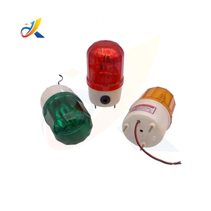 Luz de baliza giratoria IP54 Luz de advertencia de flash de semáforo LED rojo para carretilla elevadora de tractor de remolque de coche - Product Image 3