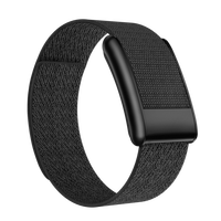 Reloj Inteligente Mecorly V500 OEM con Monitor de Sueño, Correa de Acero Negra, Pulsera Inteligente con Seguimiento de Salud para Hombre