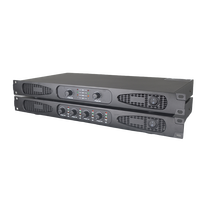 Amplificateur de puissance de classe D 1U à dissipation thermique haute efficacité, amplificateur audio professionnel pour scène, adapté pour une utilisation en club et en théâtre