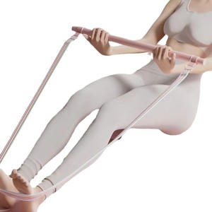 ชุดอุปกรณ์ออกกำลังกายที่บ้าน Tuqian Pilates Stick Resistance Band 13 ชิ้น น้ำหนักเบา สำหรับฝึกความแข็งแรง เปิดไหล่และหลัง - Product Image 2