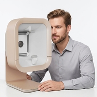 Analyseur de peau professionnel à 5 spectres, scanner facial AI pour clinique esthétique