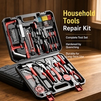 Ensemble d'outils de réparation électrique domestique de 101 pièces, tournevis multifonction, clé à molette, kit de quincaillerie pour l'entretien de la maison