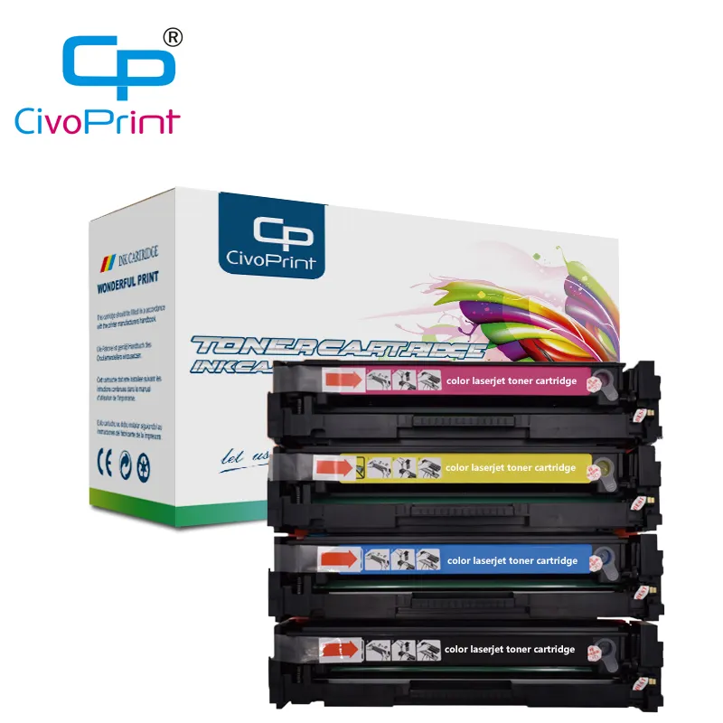 with chip High Yield Compatible Color Toner Cartridge W2020X 414X W2021AX Toner Laser Printer M454dn M454dw M479dw M479fdn