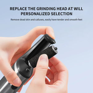 Điện Callus Remover cho gót da chết có thể sạc lại chân tập tin điện tử Pedicure công cụ Kit cho chai loused loại bỏ chân rasp - Product Image 5