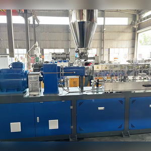 PP PE Pet sửa đổi hạt nhựa làm cho máy kỹ thuật hợp chất đôi vít pelletizer - Product Image 3
