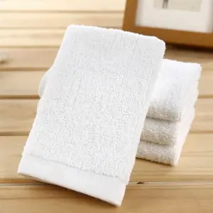 Wholesale Custom Bath Towel Thickened Water Absorbent Blank Custom White Hotel Towel