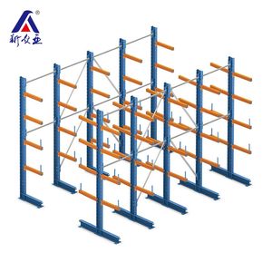 चीन कारखाने प्रत्यक्ष बिक्री गोदाम रैक उपयोग भारी शुल्क शीट स्टील पाइप और लकड़ी भंडारण ब्रैकट शेल्फ धमकी देकर मांगने का सिस्टम - Product Image 3