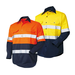 Chemises de travail respirantes en coton et polyester UPF50+ pour les travailleurs, très vendues - Product Image 5