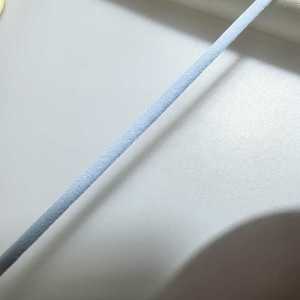 Bande élastique Yunaga 5 mm avec noyau en nylon, sangle plate pour soutiens-gorge, débardeurs, caracos, attaches d'oreilles, sangle de vêtement de couleur unie - Product Image 3