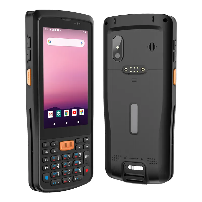 Pda Handheld Nfc WLAN 1D 2D Zebra4710 4Gb+64Gb Industrial Pda Barcode Scanner Pdas robustes Android 11.0 mit physischer Tastatur