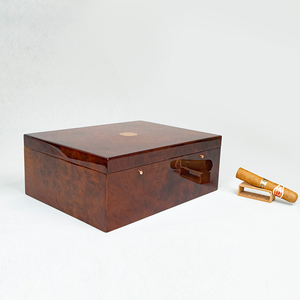 High Quality Luxury Wood Cigar Humidor Cabinet Cigar Case