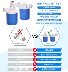 Nouvelle conception de vanne à flotteur pour réservoir, vanne à flotteur rapide, vanne à flotteur avancée, installation de vanne à flotteur pour réservoir d'eau - Product Image 4