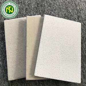 Panneau de plafond panneau de plafond léger acoustique faux plafond matériel fibre minérale carré ISO moderne CN;TIA thaïlande/<span class=keywords><strong>malaisie</strong></span> - Product Image 5