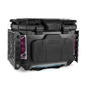 Baúles Traseros Multifuncionales de Aluminio de 45L para Motocicleta, para Scooter <span class=keywords><strong>Honda</strong></span>, BMW, Yamaha, Kawasaki, Coche Eléctrico, Caja para Casco - Product Image 5