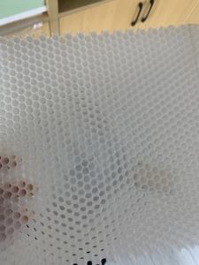 แผ่นรังผึ้ง PP แบบกำหนดเอง ทนทาน รีไซเคิลได้ สำหรับระบบกรองอากาศ - Product Image 4