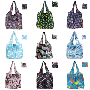 <span class=keywords><strong>Bolsa</strong></span> de Compras Plegable de Poliéster al por Mayor - <span class=keywords><strong>Bolsa</strong></span> de Supermercado Reutilizable Ligera con Logotipo Personalizado - Product Image 3