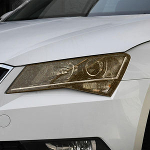 Film de protection de phare de voiture Transparent noir TPU autocollant pour Skoda Superb 3 3V B8 2015 <span class=keywords><strong>2016</strong></span> 2017 2018 2019 2020 accessoires - Product Image 3