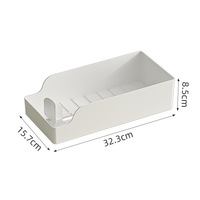 Vente en gros plastique transparent Congélateur Soda Canettes de bière Porte-boisson Boîte de rangement Distributeur Bacs Réfrigérateur Organisateur de boissons