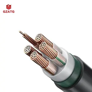 GZATG Medium Voltage Copper Core Cable Electrical YJV Power Cable with XLPE Insulated PVC Jacket