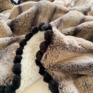 <span class=keywords><strong>Couverture</strong></span> en fausse <span class=keywords><strong>fourrure</strong></span> pour lit double, <span class=keywords><strong>couverture</strong></span> de luxe, <span class=keywords><strong>couverture</strong></span> tissée sur mesure, taille king, <span class=keywords><strong>couverture</strong></span> blanche, <span class=keywords><strong>couverture</strong></span> en <span class=keywords><strong>fourrure</strong></span> de lapin - Product Image 6