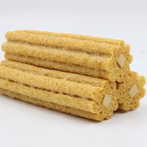 宠物零食制造商狗牙科零食口腔棒宠物牙科骨头零食狗软咀嚼牙科骨头零食狗 - Product Image 1