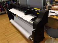 Plotter de Gran Formato Jindex UPS4-225, Totalmente de Acero, para Prendas de Vestir, 4 Cartuchos, Alta Velocidad, Plotter de Inyección de Tinta, Impresora CAD
