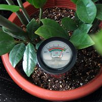 Kit d'outils de jardinage 2 en 1 : pH-mètre et capteur d'humidité pour utilisation intérieure/extérieure, 295 mm de long
