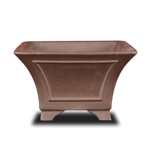 <span class=keywords><strong>Vaso</strong></span> per Fiori di Lusso <span class=keywords><strong>in</strong></span> Argilla Yixing Viola - <span class=keywords><strong>Vaso</strong></span> per Bonsai Quadrato con Foro di Drenaggio - Decorazione per Interni - Product Image 5