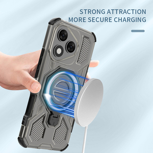 Nouvelle Arrivée Étui de Téléphone Antichoc à Protection Renforcée pour <span class=keywords><strong>Honor</strong></span> 400 Lite <span class=keywords><strong>Coque</strong></span> Arrière <span class=keywords><strong>Transparente</strong></span> de Luxe avec Anneau en Alliage Durable à 360° - Product Image 6