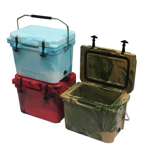 Glacière portable rotomoulée de grande capacité 20QT avec panneau solaire, design moderne, plusieurs couleurs, pour aliments, canettes, pêche, usage extérieur - Product Image 3