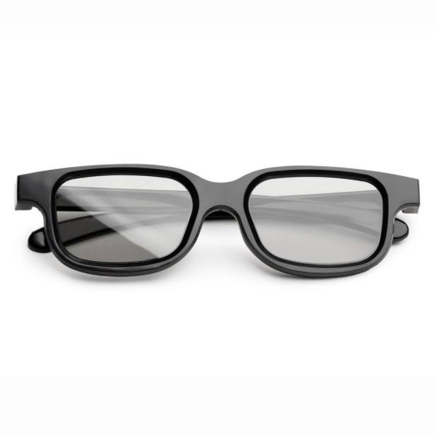 Wholesale Jaxy Brand JG601 Model Waterproof Plastic 3D Polarized Glasses Circular Linear Design for Movie Theaters Opp Bag