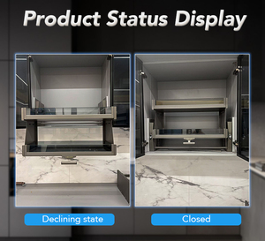 Cestelli Estraibili per Armadietti da <span class=keywords><strong>Cucina</strong></span> Vbosr, Sistema Modulare Idraulico <span class=keywords><strong>a</strong></span> Doppia Apertura - Product Image 3