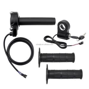 Manillar de aceleración Q20 para bicicleta eléctrica, con conector SM-3A y bloqueo, para piezas de scooter Ridstar Q20 Fatbike - Product Image 1
