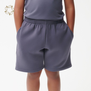Pima coton enfants Shorts durables enfants polaire Shorts écologique garçons Shorts bio été personnalisé enfants vêtements - Product Image 5