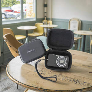 Caja de almacenamiento de EVA portátil de gran venta Vintage con cierre de cremallera Estuche resistente al agua para cámara y equipo digital - Product Image 1