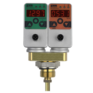 SCLTSD-250-00-07 G3/4 BSPP เซ็นเซอร์พร้อมจอแสดงผล LED ในตัว 2 สัญญาณเอาต์พุตแบบสวิตช์ ตัวควบคุมระดับและอุณหภูมิ - Product Image 2