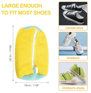 Sac de lavage pour chaussures et baskets, avec fermeture éclair, pour machine à laver, épaissi et personnalisé - Product Image 2