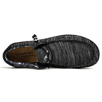 Chaussures en toile personnalisées avec logo World-win, Zapatos De Lona, chaussures bateau décontractées, chaussures confortables à enfiler pour hommes